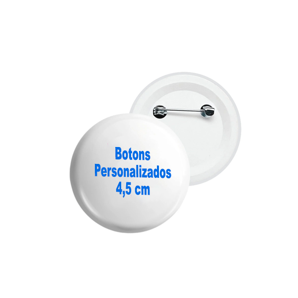 Botons Personalizados 4,5 cm