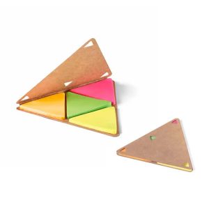 Caderno com marcador triangulo Personalizado 1