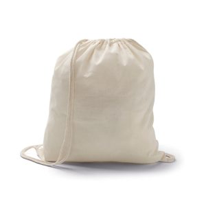 Sacola tipo mochila feita de algodão 1