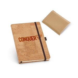 Caderno Capa Dura Cortiça Personalizado