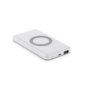 Bateria portátil alumínio e carregador wireless