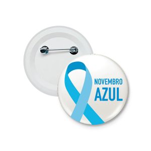 Botons Novembro Azul Personalizados