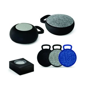 Caixa de Som com Microfone e Gancho Personalizada