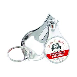 Chaveiro Cortador 3 em 1 Personalizado