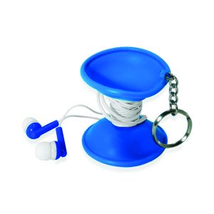 Chaveiro Emborrachado com Fone de Ouvido Personalizado
