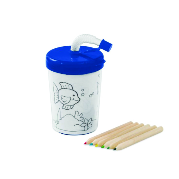 Copo para Viagem com Canudo Flexível Personalizado
