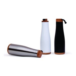 Garrafa Inox Rubber Handle