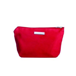 Necessaire de Lona com Plaquinha Personalizada