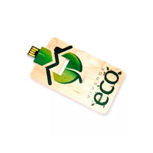 Pen Card 4gb em Madeira Personalizado