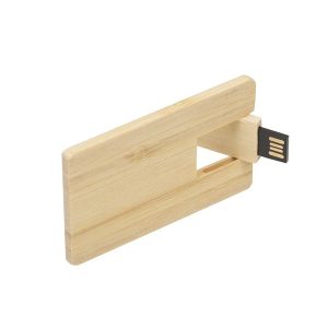 Pen Card 8gb em Madeira Personalizada