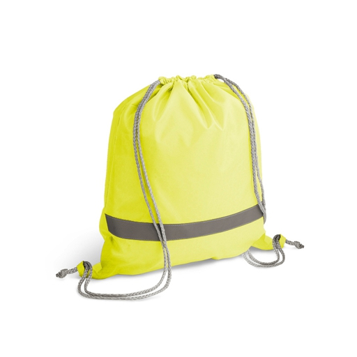 Sacola tipo Mochila com Elementos Refletivos