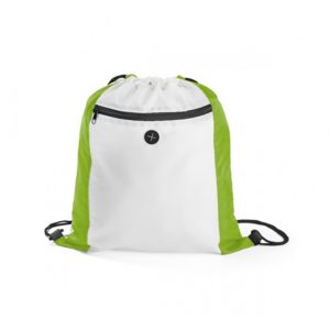 Sacola tipo mochila com saída para fone de ouvido