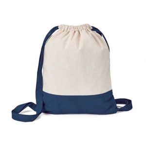 Sacola Tipo Mochila de Algodão Canvas