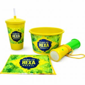 Kit Torcedor Brasil Personalizado